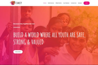 Non profit website demo